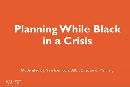 Planning While Black in A Crisis