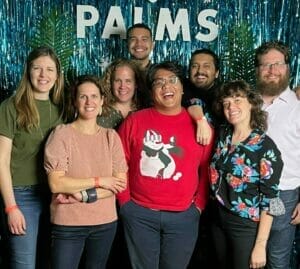 Staff photo from 2021 Holiday Party
